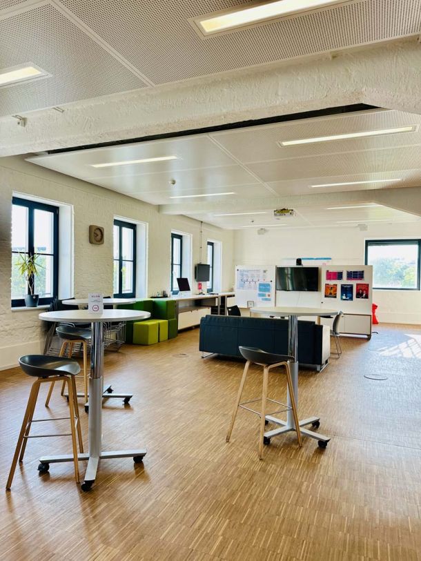 Zeigt Bilder aus dem Ideenlabor